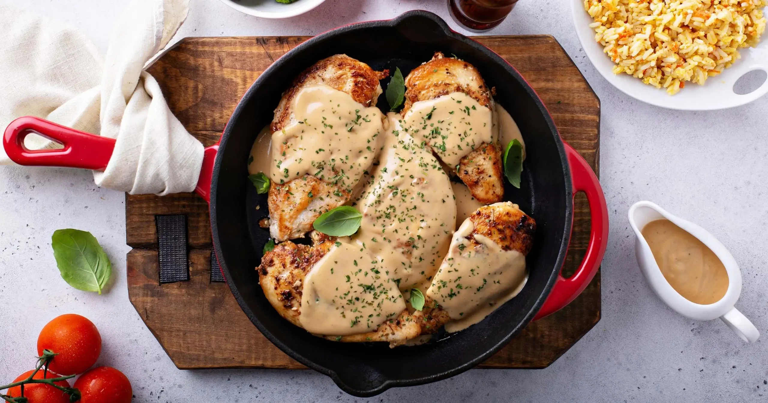 Smothered chicken recipe: the best in 2024